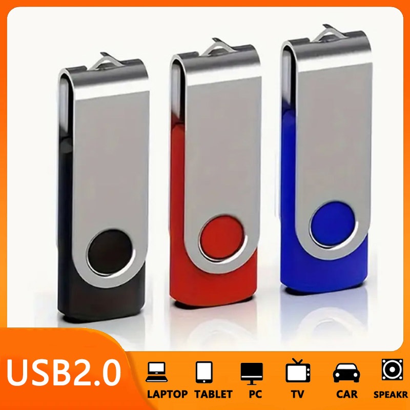 Unidade Flash portátil 128MB/512GB/8GB/32GB memória de armazenamento amplamente compatível