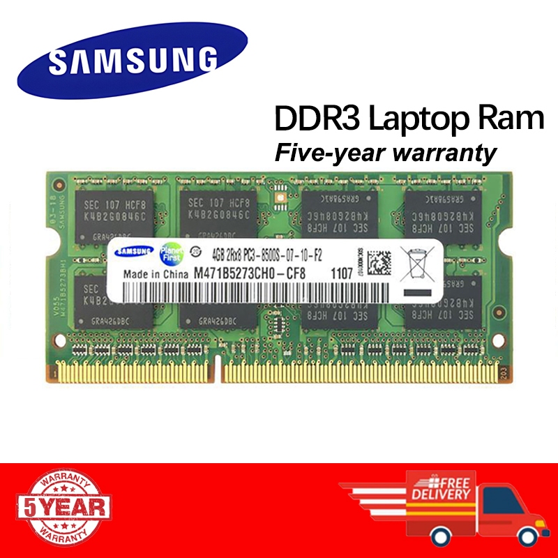 Samsung DDR3 DDR3L RAM 4GB 8GB 1066Mhz 1333Mhz 1600MHz 1.5V PC3L-12800 KVR16LS11/4 1.35V Portátil Para Memória SO-DIMM C