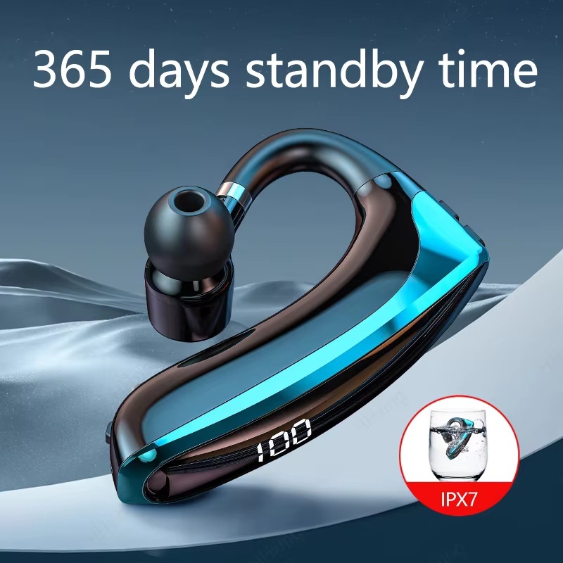 Fones De Ouvido Sem Fio Com Microfone Bluetooth Fone ENC Cancelamento Ruído Handsfree Negócios Auriculares Condução