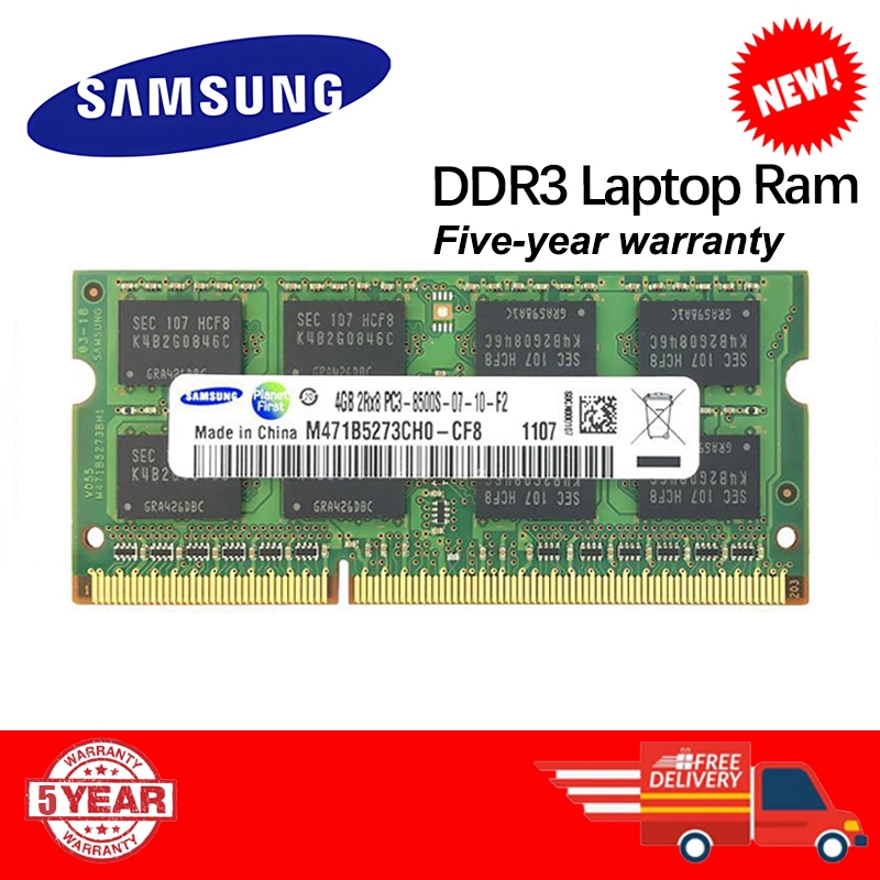 Samsung DDR3 DDR3L RAM 4GB 8GB 1066Mhz 1333Mhz 1600MHz 1.5V PC3L-12800 1.35V Portátil Para Memória SO-DIMM CL11