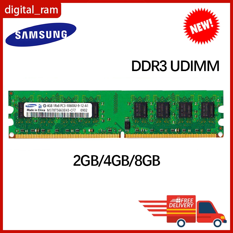 Samsung DDR3 DDR3L RAM 4GB 8gb 1066Mhz 1600MHz 1333MHz 1.35v PC3L-12800S Desktop Para Memória 1.5v UDIMM PC3L