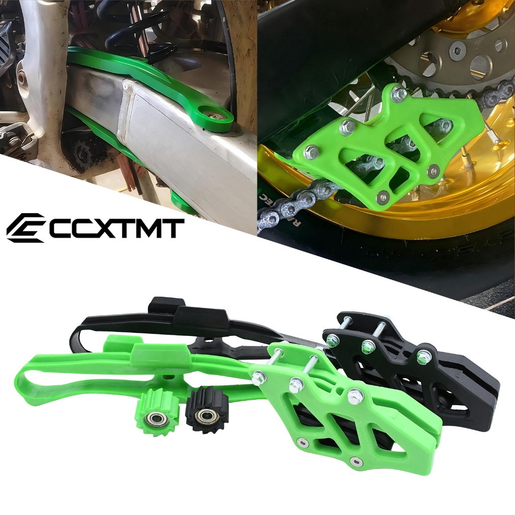 Guia De Corrente Da Motocicleta Guarda Roda Dentada Traseira Protetor Rolo Braço Oscilante Para Kawasaki KX250F KX450F K