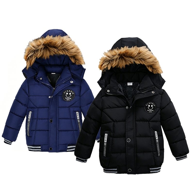 2-6 anos manter quente crianças jaqueta outono inverno com capuz zíper moda meninos casaco crianças roupas
