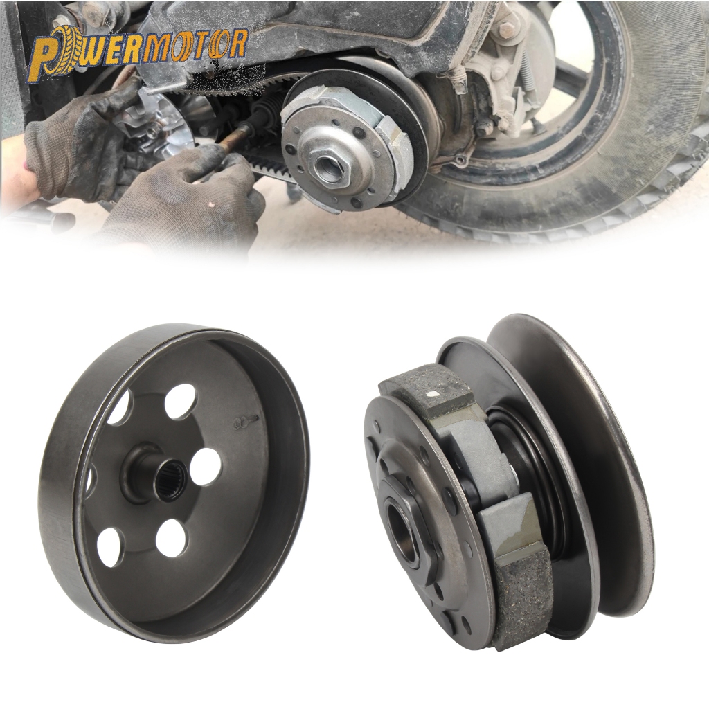 Acionamento Completo Do Motor QMB139 Conjunto Da Embreagem Polia Correia Para 50cc GY6