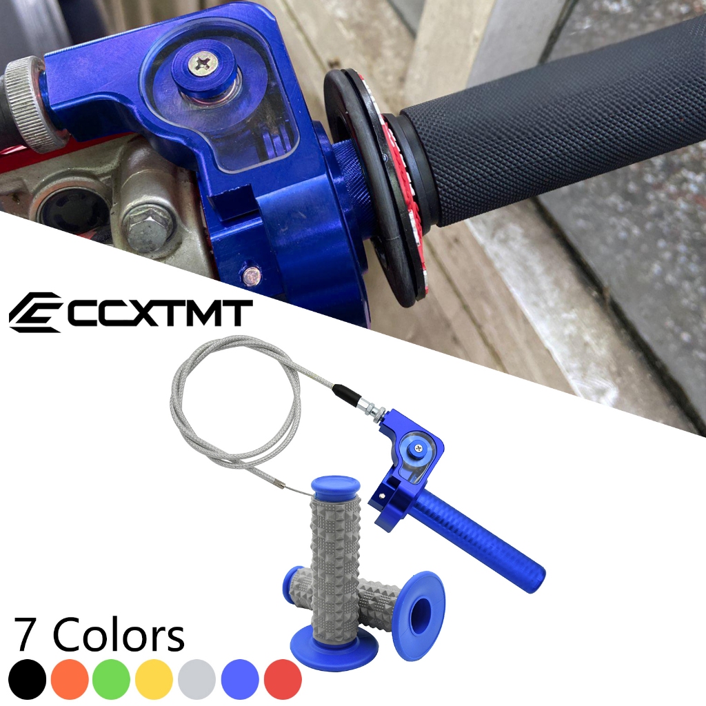 Punhos De Acelerador De 22mm Para Motocicleta Universal Volta Rápida CNC Honda CRF CR XR CBR Yamaha Suzuki KTM