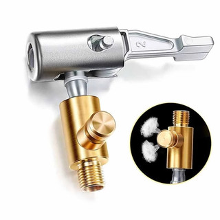 Bico Inflador Com Presilha De Ar De Pneu De Bicicleta Carro Adaptador Conector Da Válvula Bomba carn