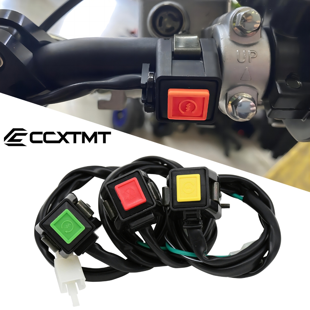 Interruptor De Mão De Motocicleta ON/OFF Botão De Arranque Para KTM Honda Kawasaki Yamaha YZ YZF CR CRF EXC XCF XCW SXF