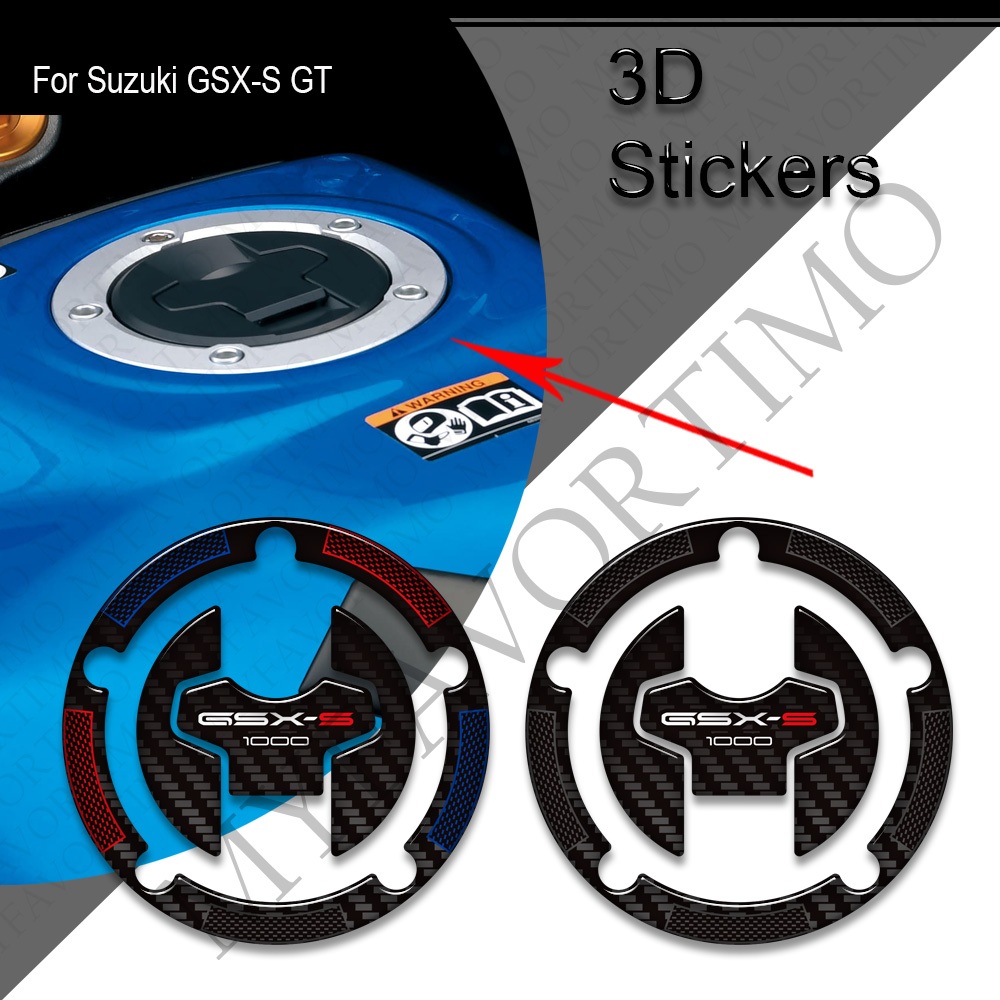 Para Suzuki GSX-S1000 GX S 1000 S1000 GSXS Motocicleta 2022-2024 Almofada Do Tanque Kit De Óleo Combustível Protetor Ade