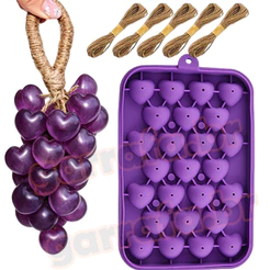 (Forma de coração) Fabricação De Sabão De Silicone DIY Moldes De Sabonetes De Uva Molde Requintado Para Fazer Artesanal
