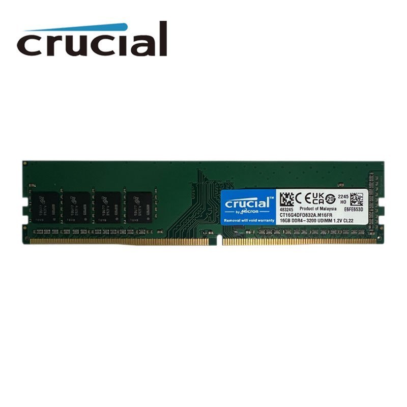 Crucial DDR4 PC RAM 4GB 8GB 16GB DDR4 2133MHz PC4-17000U CL15 Memória Desktop Computador 288pin