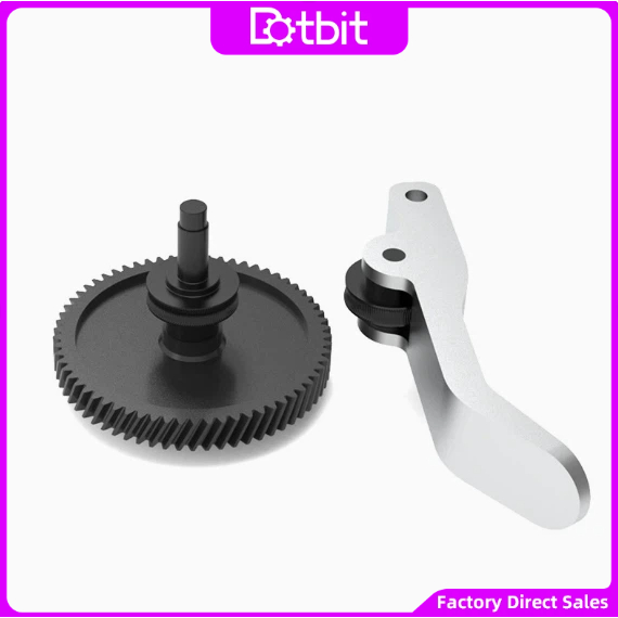 Dotbit Bambu Lab A1 A1 Mini Kit De Engrenagem Extrusora Nano Revestido De Aço Endurecido Atualização Peças De Impressora