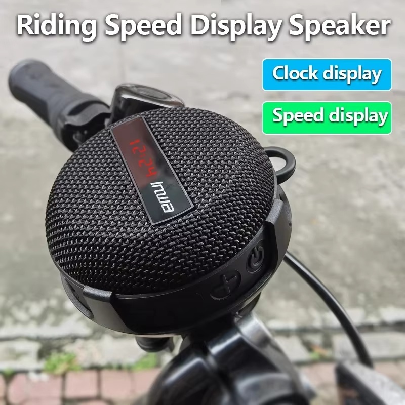 Bicicleta Sem Fio Bluetooth Alto-Falante Portátil Mini Subwoofer À Prova Dwaterproof Água Caixa De Som Música Bocina Blo