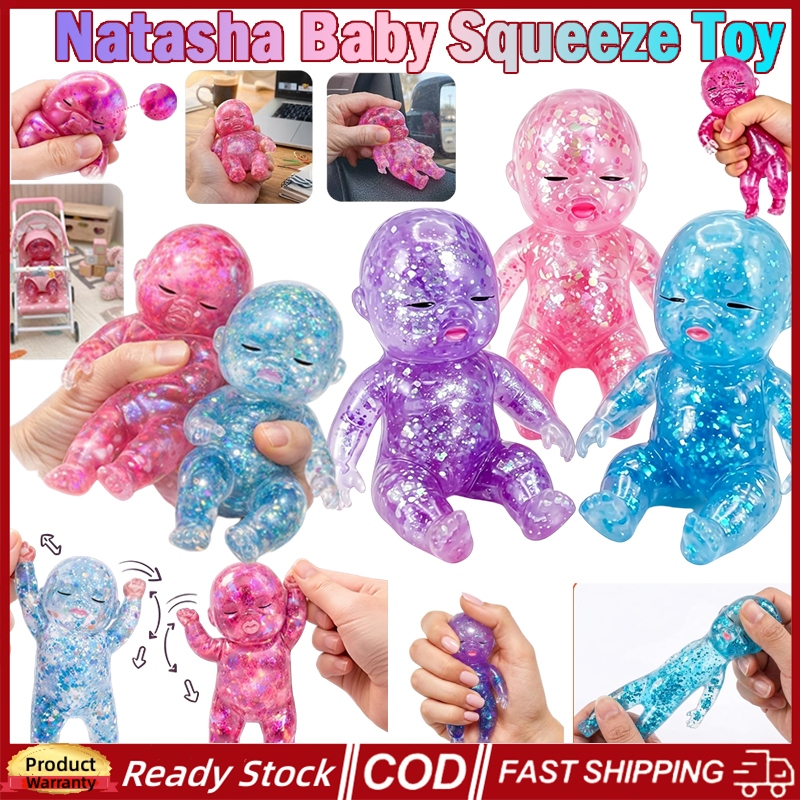 Natasha Needoh Mole Bebê Macio Alívio Do Estresse Brinquedo Translúcido Sensorial Maltose Anti Brinquedos Para Relaxar D