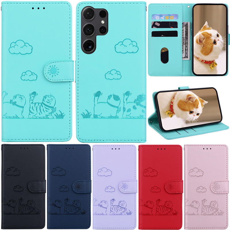 Caixa De Luxo Para Samsung Galaxy S26 Ultra S24 FE 5G S25 M36 M35 S25 M15 S26 Ed