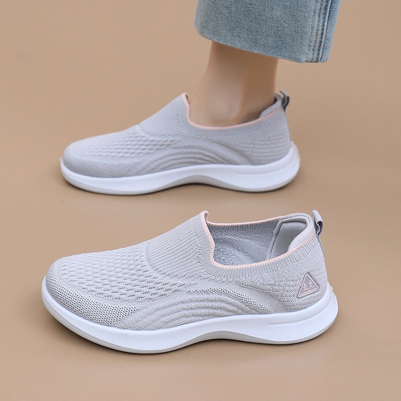 Primavera novo estilo sapatos deslizamento-em homens mulheres sapatos casuais