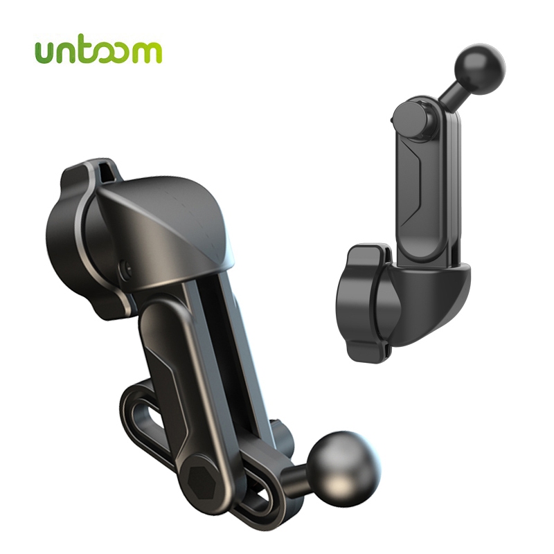 Untom 17mm Bola Cabeça Montagem Do Telefone Haste De Extensão Para Painel Carro Ventilação Ar Suporte Compatível Com Ber