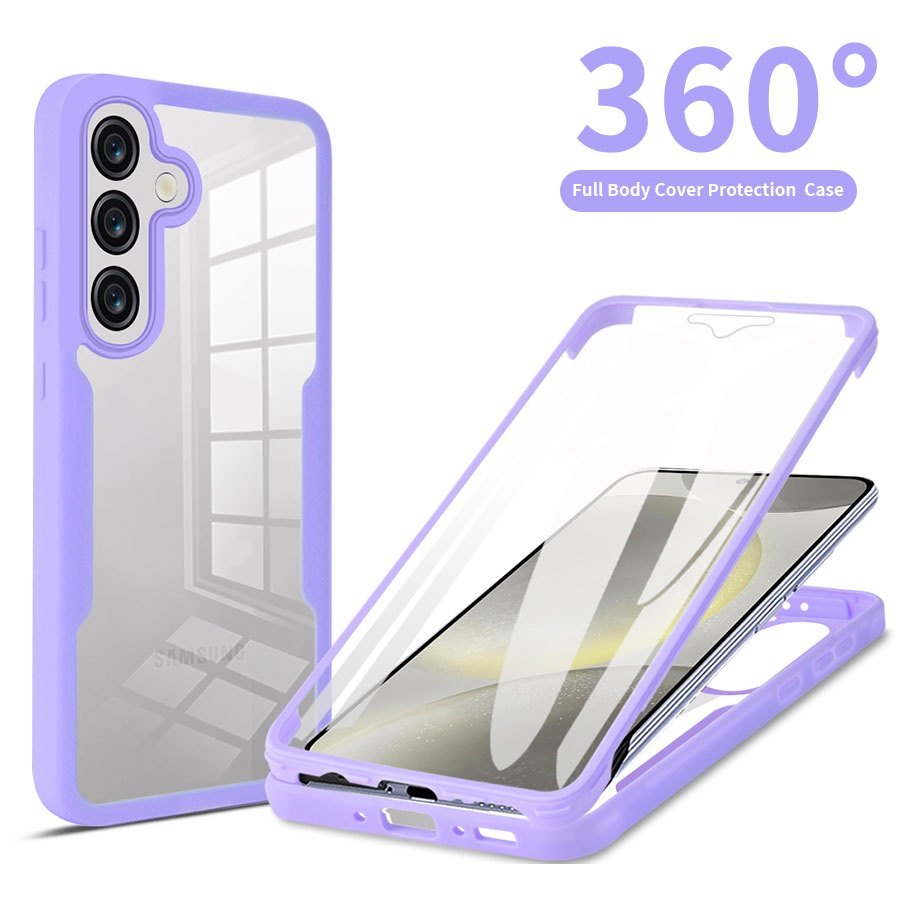 360° Proteção Capa Capinha Para Samsung Galaxy A37 A57 A17 A05 A07 A06 A26 A36 A56 5G A14 A15 A24 A25 A34 A54 A35 A55