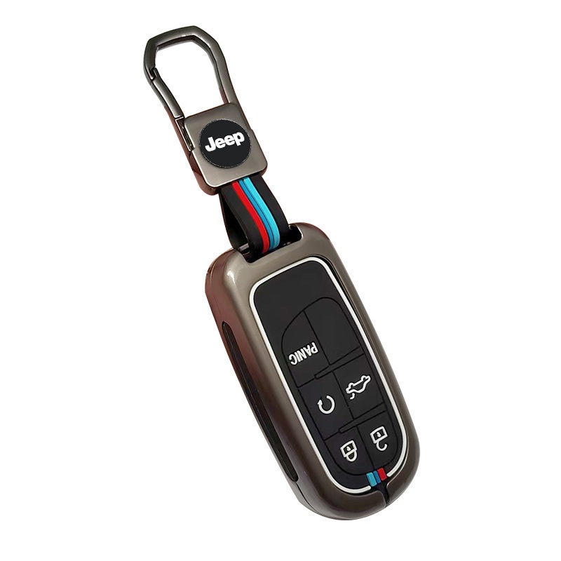 Estojo Para Chave De Carro Em Liga De Zinco Com Chaveiro Jeep Compass