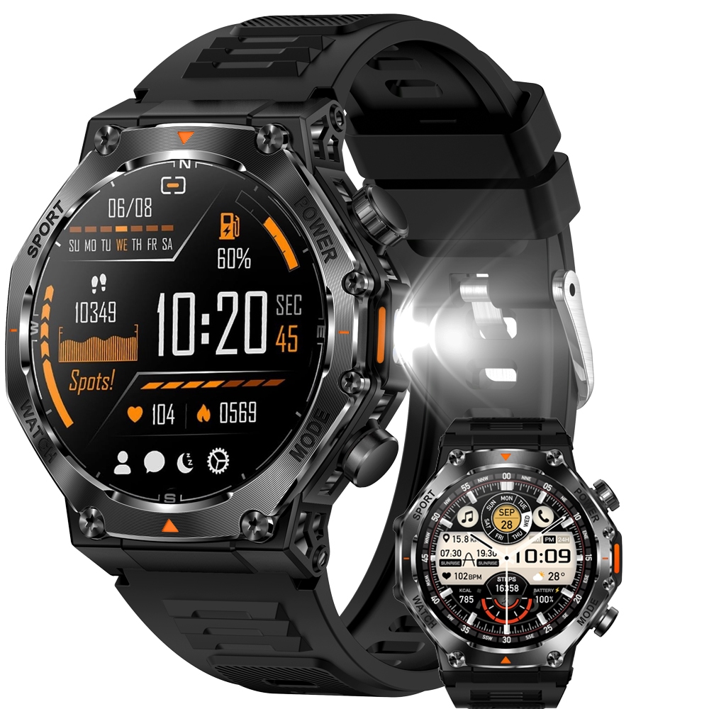 ZW89 Novo Relógio Inteligente Masculino Tela Bluetooth Chamada À Prova D'água Smartwatch De Monitoramento De Saúde