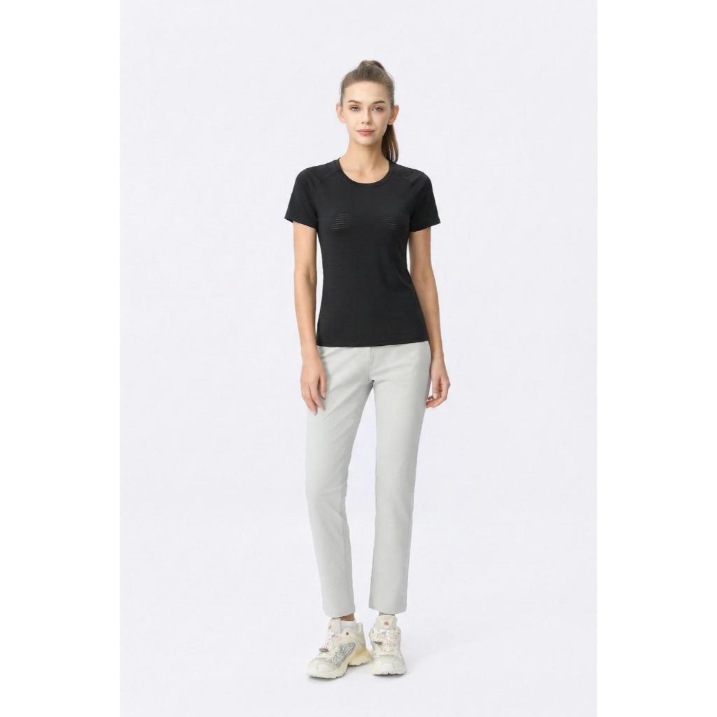 6307 # Esportes E Lazer Manga Curta Feminina Yoga Fitness Running