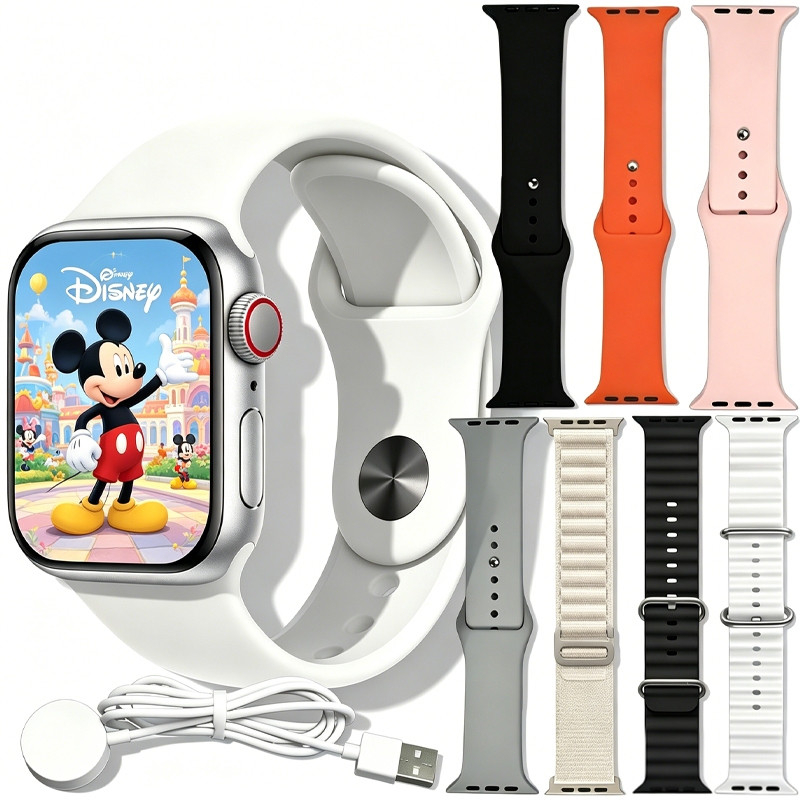 2026 novo estilo W20 conjunto de relógio inteligente adequado para iOS Android conjunto completo 8 em 1 cinta i13 fone d