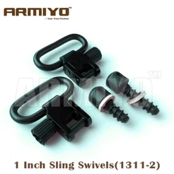 Armyo Adaptador Giratório De Liberação Rápida , 1 " , Ajuste Para Caminhadas , Transporte , Caixa De Pesca , Bolsa Espor