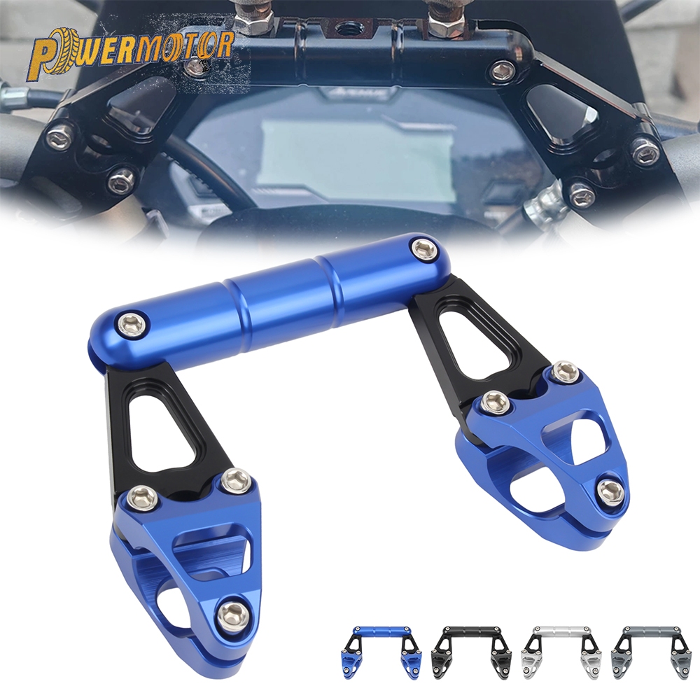 Acessórios Universais para Motocicletas Suporte de Guidão Ajustável 22mm para Barra Transversal Compatível com Voge