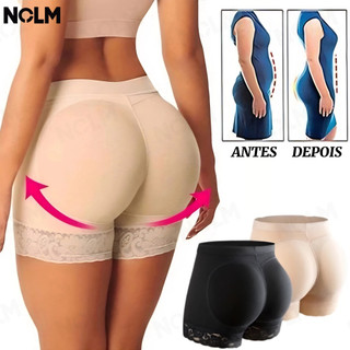 Modelador acolchoado para levantamento de bumbum para mulheres - Calcinha modeladora para realce de fourril e bumbum