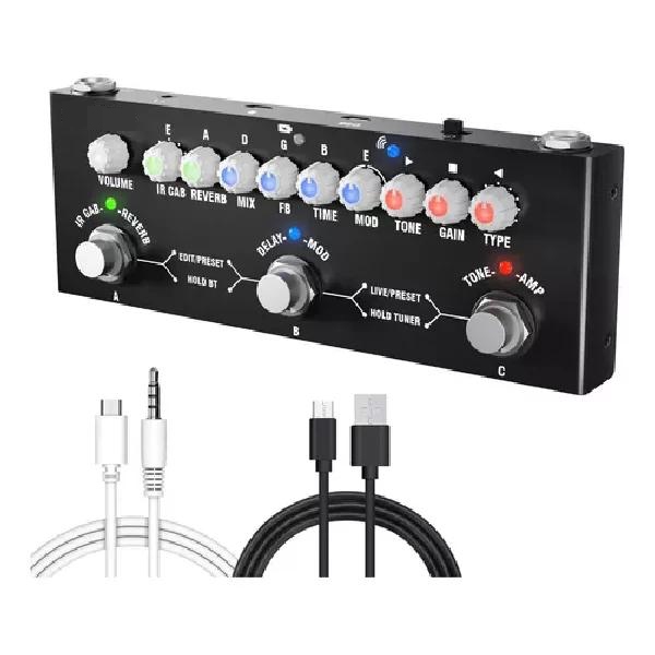 Kowaf Cube Baby Version M-vave Pedal Black Effect Multi-functional Electric Guitar Pickup