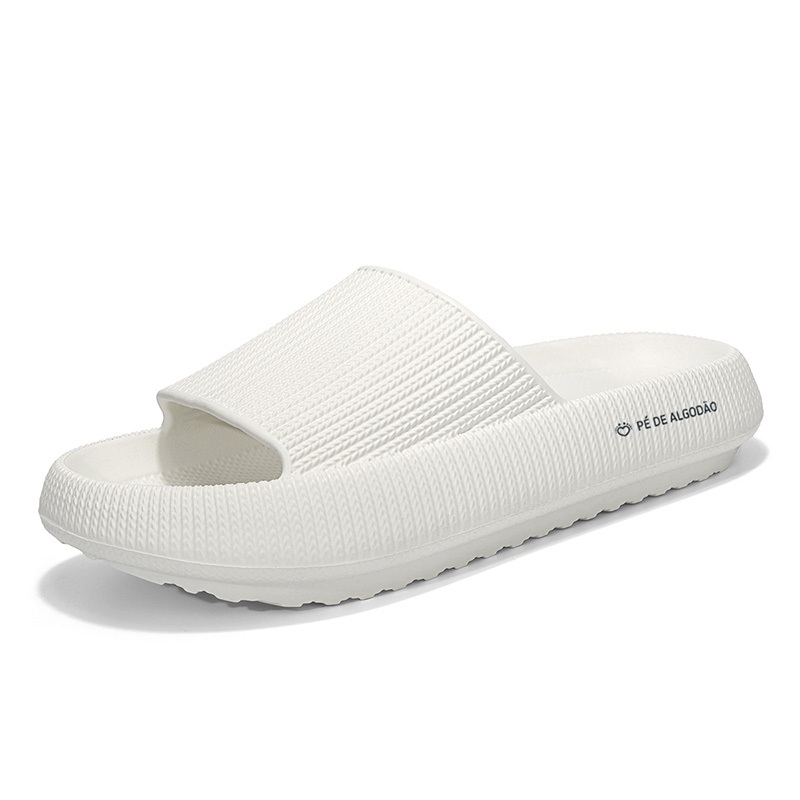 Cloud Slides EVA Macio Sola Grossa Chinelos Antiderrapantes Para Homens Confortáveis Mulheres Chinelo Interior Pé de Alg