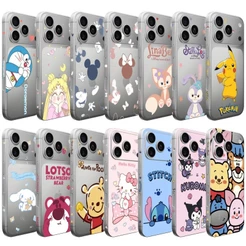 Película Protetora Cobertura Completa Adesivo Proteção Traseira Desenho Animado Para iphone 16 17 Pro max 17Pro 17promax