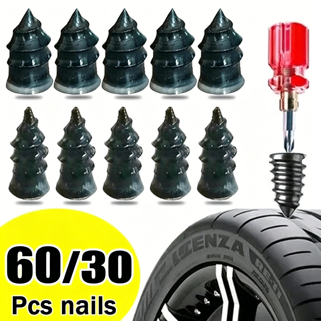 Tire Puncture Repair Nails , Car , Motorcycle , Scooter , Bicycle , Vacuum , Tire Repair , Rubber，maje