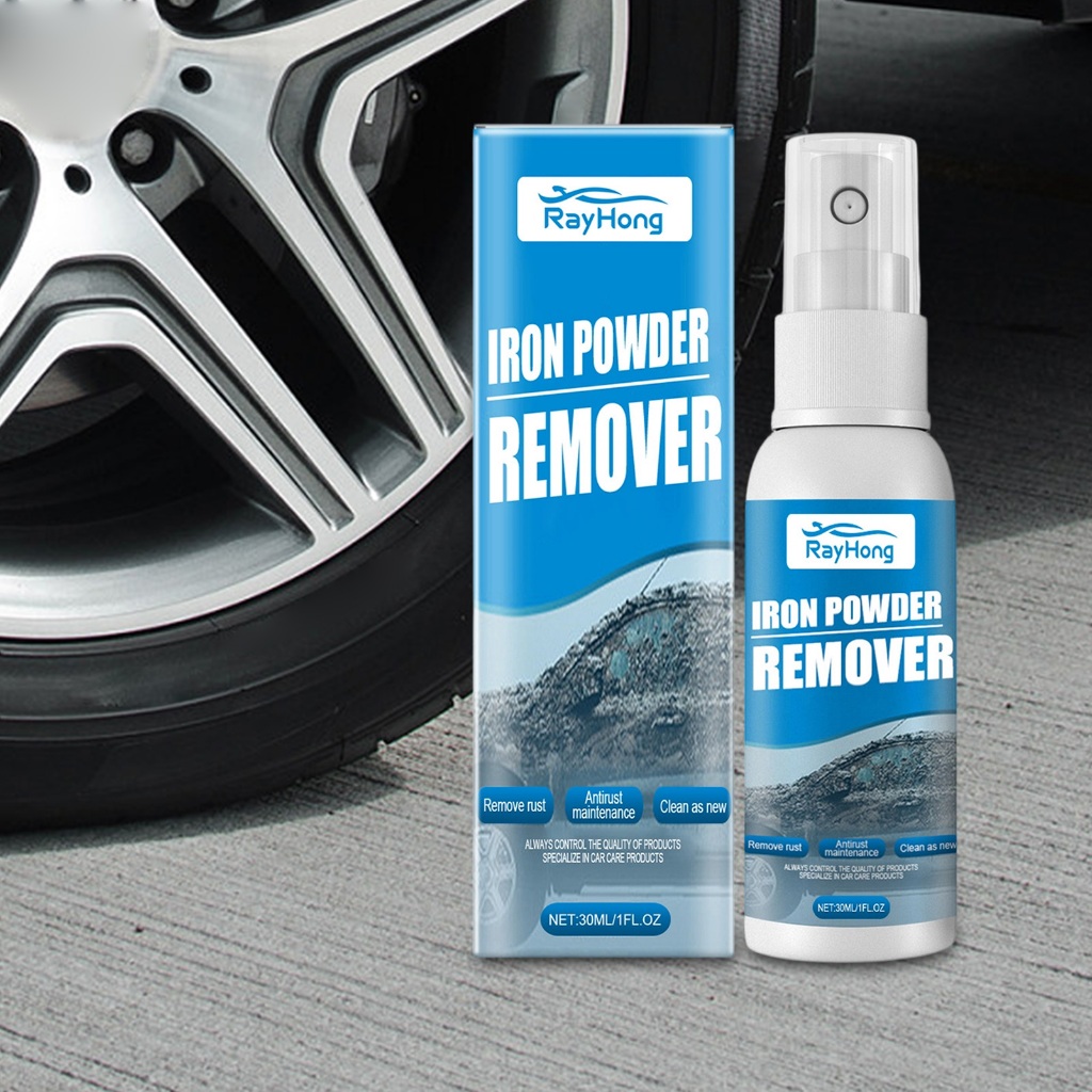 Removedor De Ferro Para Detalhamento De Carro , 30ml , Ação Rápida , Universal , Suave , Limpador De Ferrugem De Metal