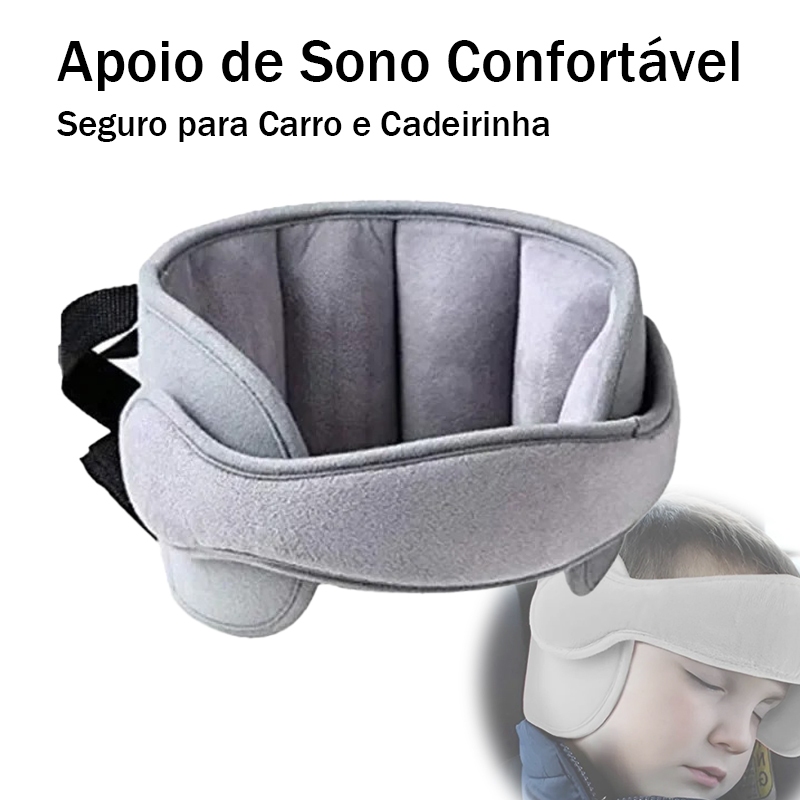 Apoio de Cabeça Infantil Conforto para Cadeirinha e Banco