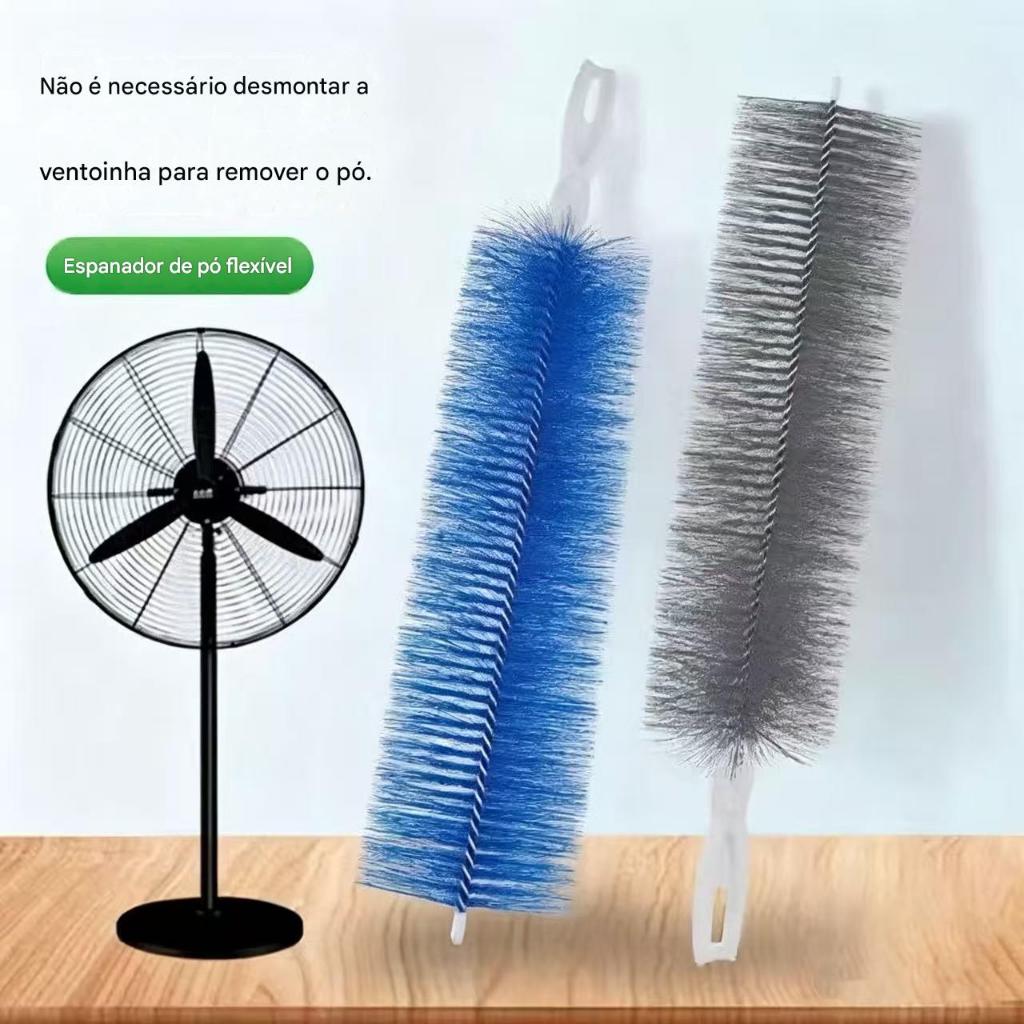 Escova de pó flexível ventilador TV móveis limpeza ferramenta útil alça longa escova de lacuna