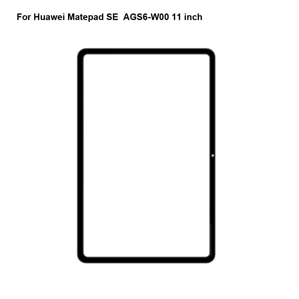 Para Huawei Matepad SE AGS6-W00 11 Polegada Frente LCD Lente De Vidro touchscreen Tela Toque Painel Sem flex