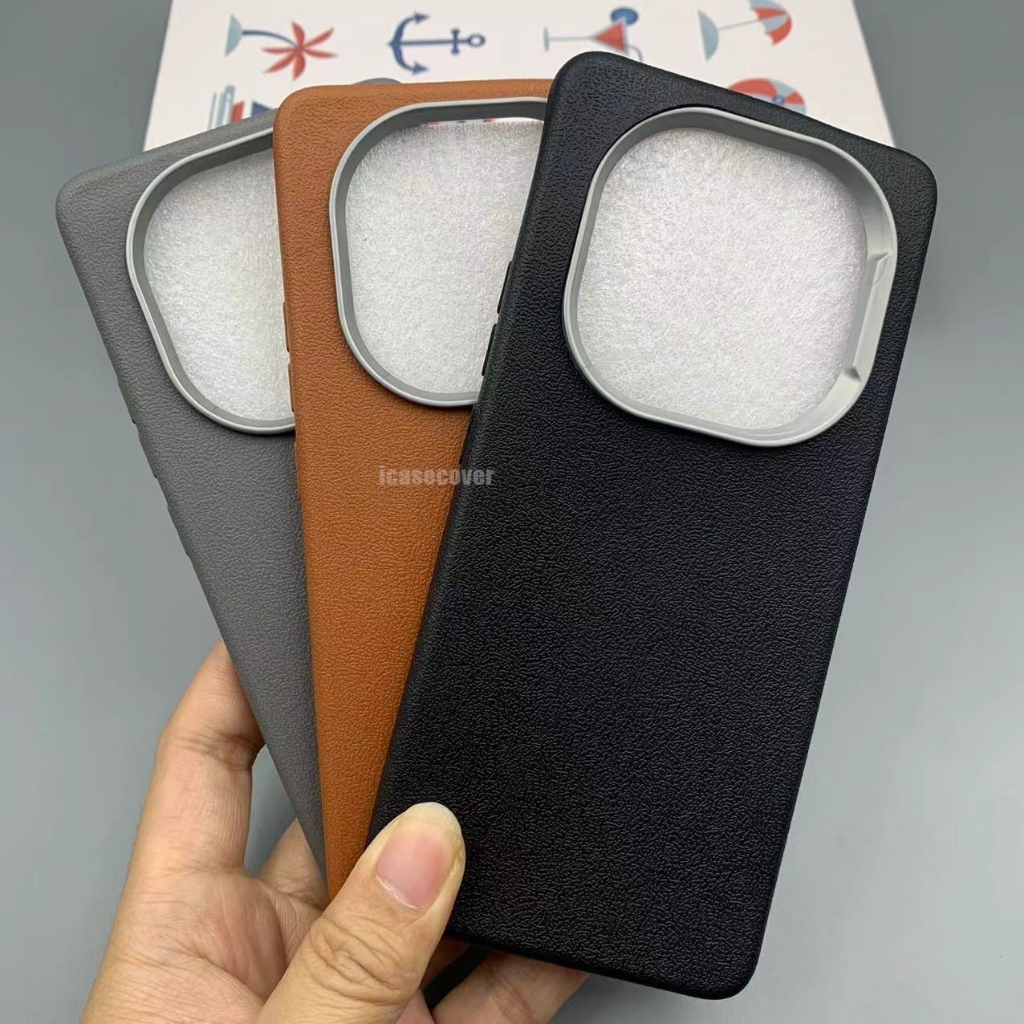 Xiaomi Redmi Note 15 Pro Plus 5G 4G + Note15Pro Note15 Caso De Couro Macio Fosco Capa Protetora Telefone Volta Embalagem