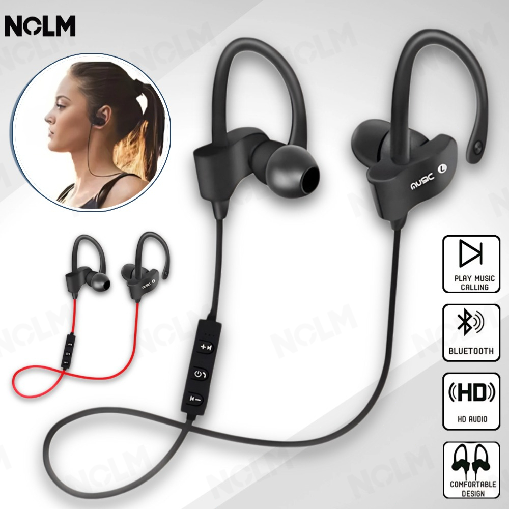 Fone De Ouvido Bluetooth Sem Fio 558 Gancho De Orelha Esportivo, Música Jogo Mãos-Livres Para Todos Os Smartphones-NOLM