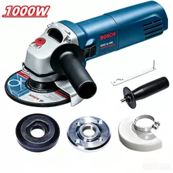 lixadeira esmerilhadeira 1000W elétrica GW6-115 Lixadeira elétricas Genérica Bosch