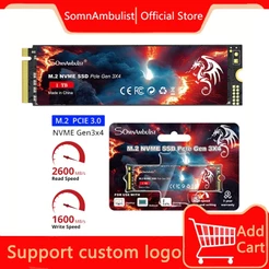 M.2 NVMe SSD 128GB-512GB PCIe 3.0 x4 Unidade de estado sólido interna de alta velocidade