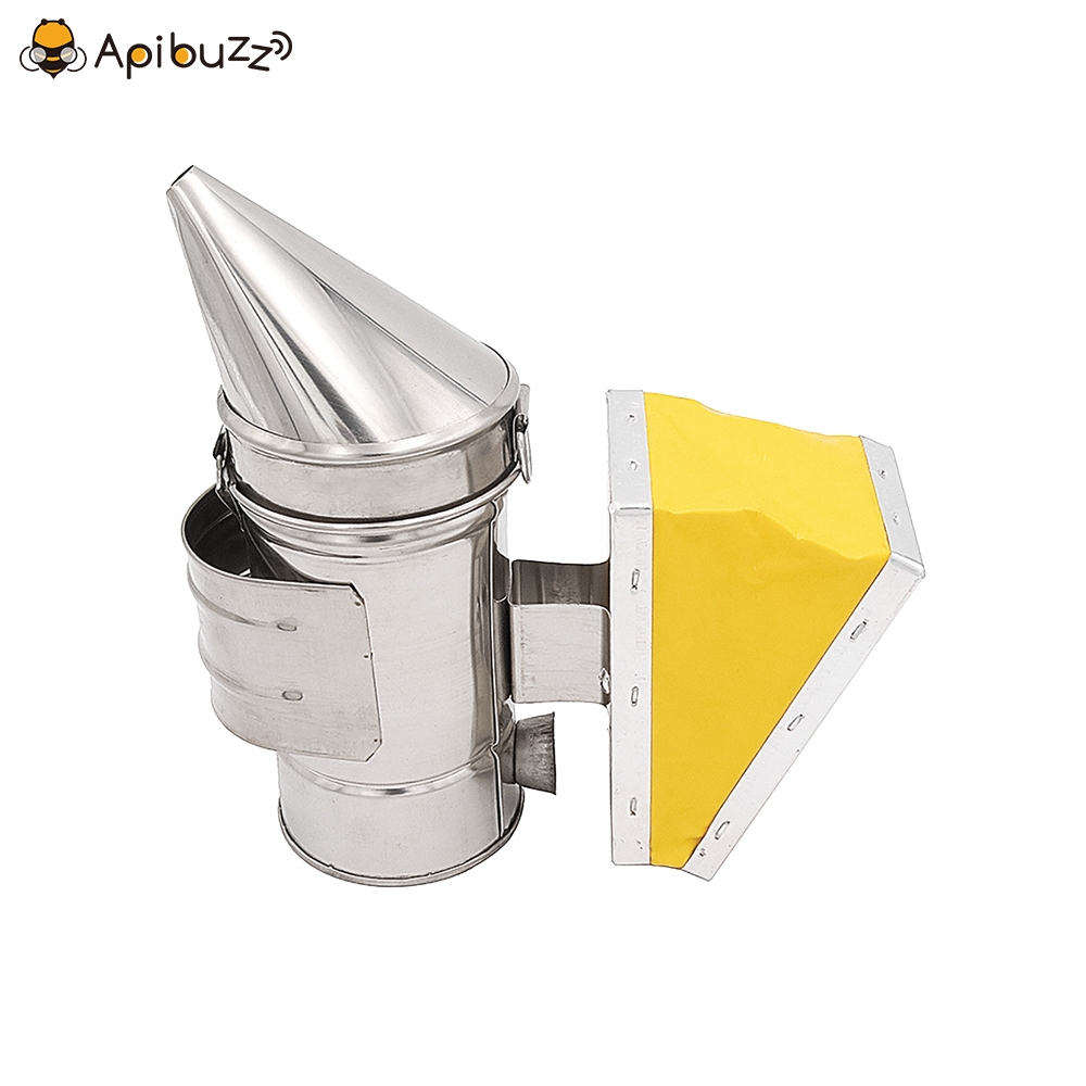 Manual Mini Fumigador Apicultura de Abelhas - Defumador de Inox para Colmeia Material Apicultor