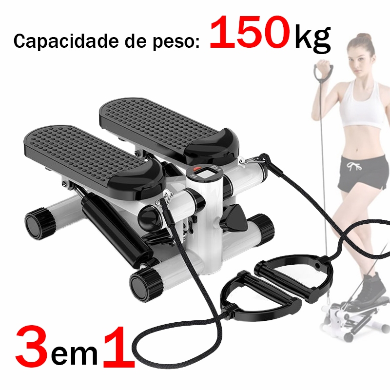 Kit Fitness: Mini Bike Ergométrica e Simulador de Caminhada para Pernas e Fisioterapia