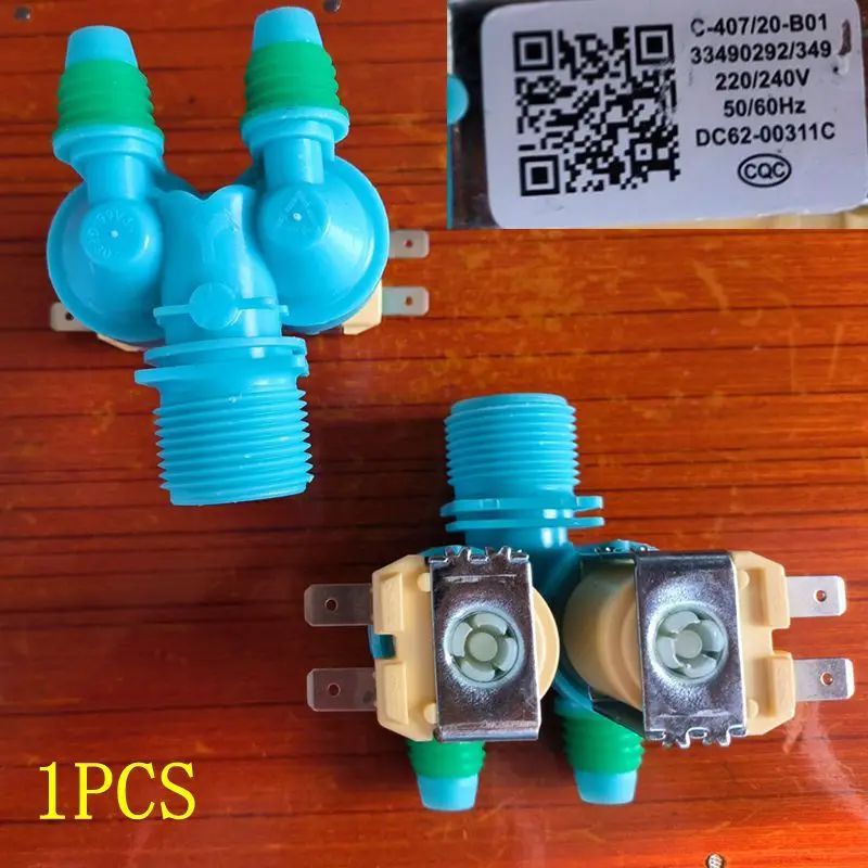1pc C-225/19-a01 Válvula Solenóide De Entrada De Água Para Máquina De Lavar Samsung De Cabeça Dupla DC62-00311C