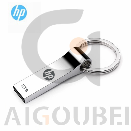 Pendrive Usb 3.0 Portátil À Prova D'água HP Metal Flash Drive Amplamente Compatível 1GB 2GB 4GB 8GB 16GB 32GB 64GB 128GB
