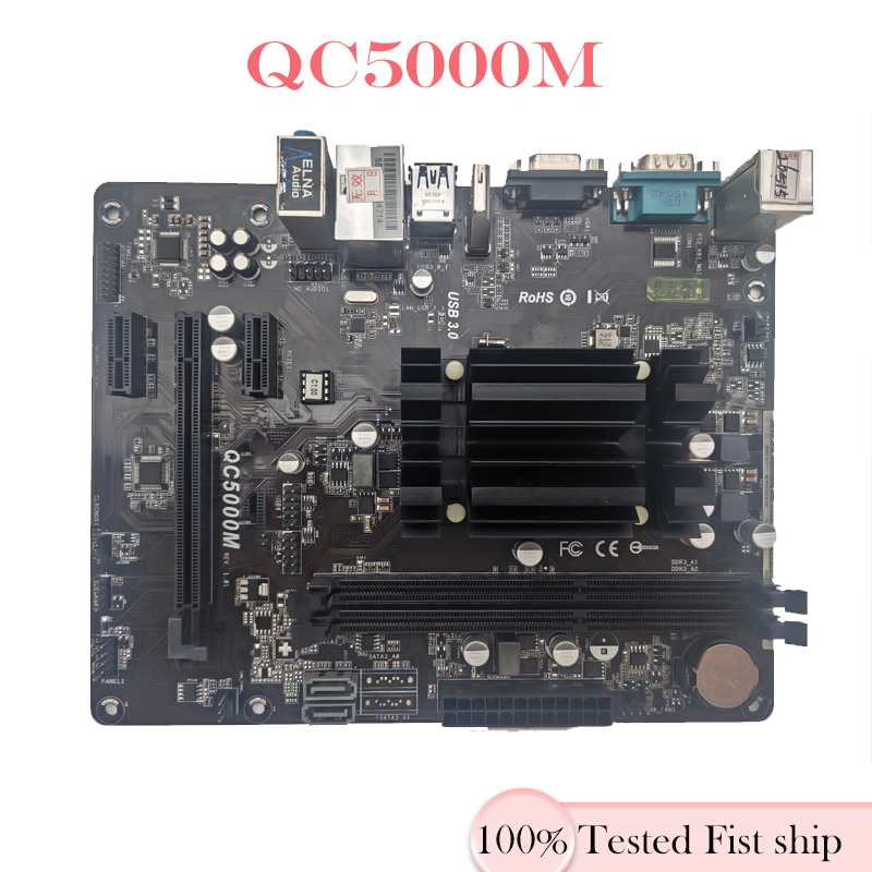 Para Asrock QC5000M Placa-Mãe 32GB HDMI PCI-E2.0 Micro ATX Mainboard 100 % Testado Totalmente