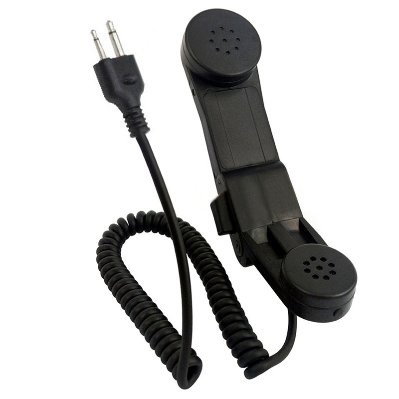 H250 Militar Ombro PTT Microfone Para ICOM IC V85 ICF3 Presunto Rádio Telefone Viva-Voz Portátil Alto-Falante Acessório