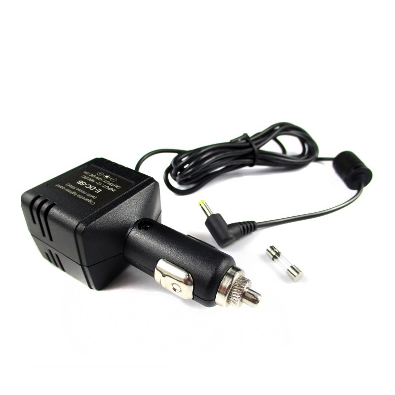 YAESU Rádio E-DC-5B Carregador De Carro Cabo De Isqueiro Para Vertex VX-6R VX7R VX6R 8DR FT-60R 277R 5R Ham Walkie Talki