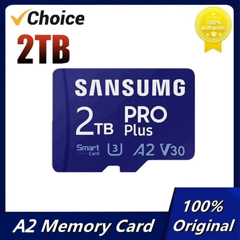 Cartão De Memória PRO Plus Micro SD 64 Gb , 128 , 256 , 512 , 1 Tb , 2 Classe 10 UHS-I Televisão De Circuito Fechado De