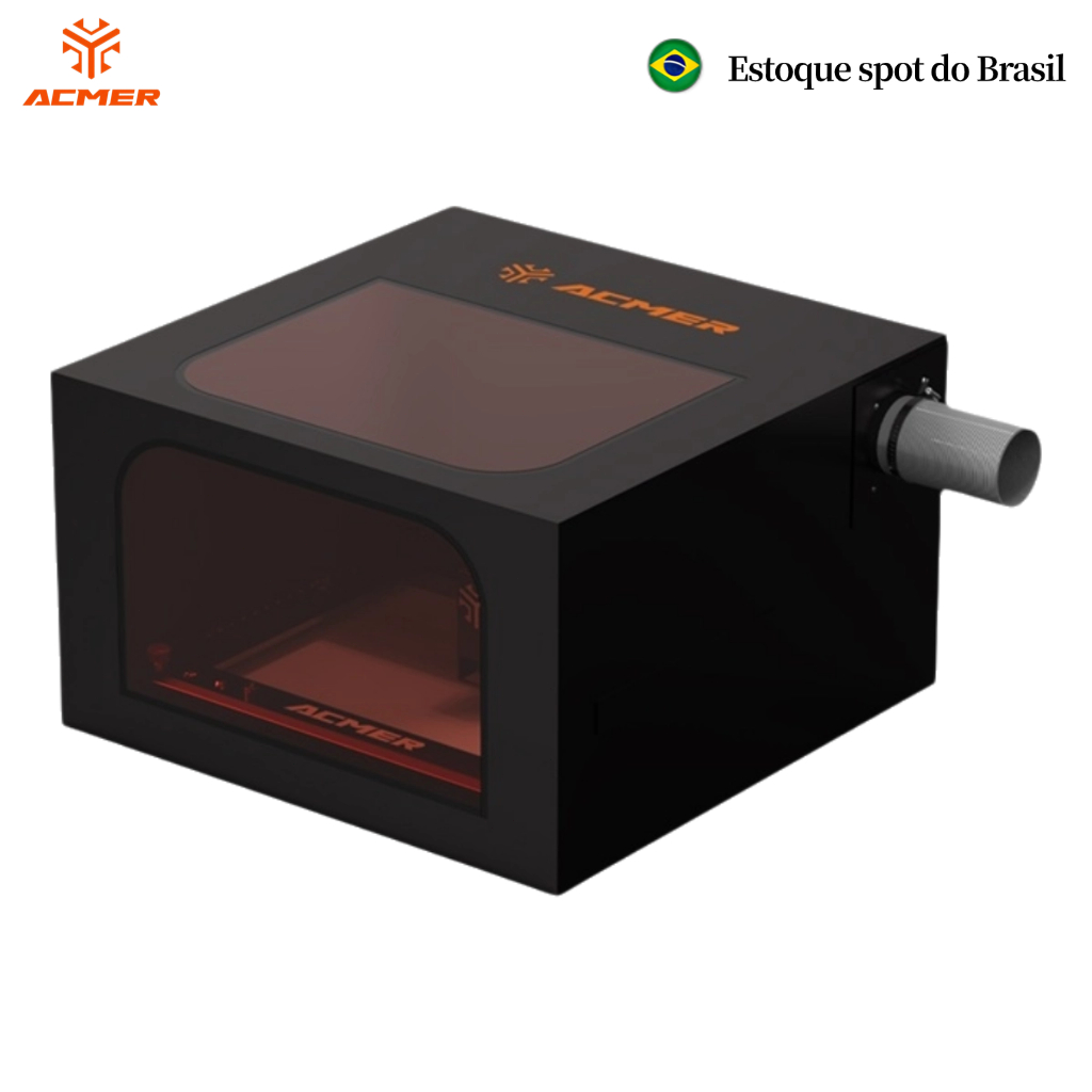 ACMER R20 Grande Gabinete A Laser À Prova De Fogo , Sistema De Exaustão Embutido E Tampa Contra Poeira Para P1 , P2 , Ma