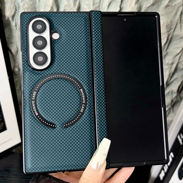 Tela Dobrável Telefone À Prova De Choque Capa De Couro De Luxo Para Samsung Gala